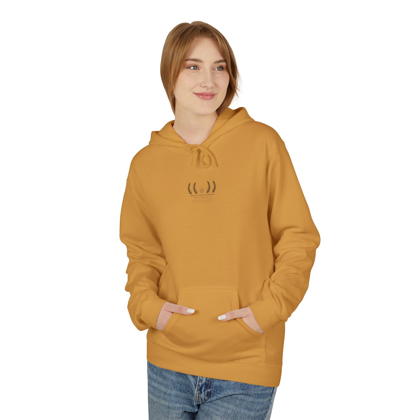 Unisex Fleece Hoodie - Feel the Love Connection, Cozy Outfit for Valentine's Day, Friendly Gift for Any Occasion, Relationship Goals