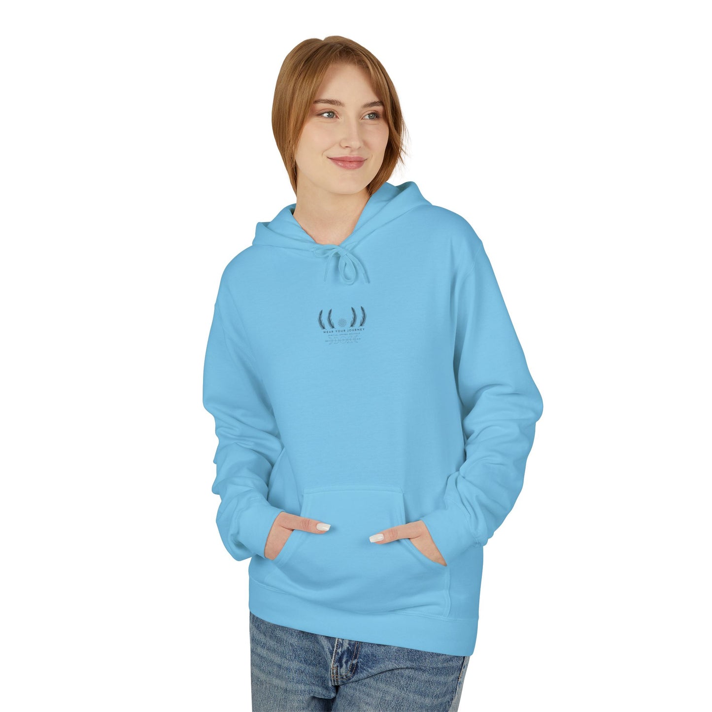 Unisex Fleece Hoodie - Feel the Love Connection, Cozy Outfit for Valentine's Day, Friendly Gift for Any Occasion, Relationship Goals