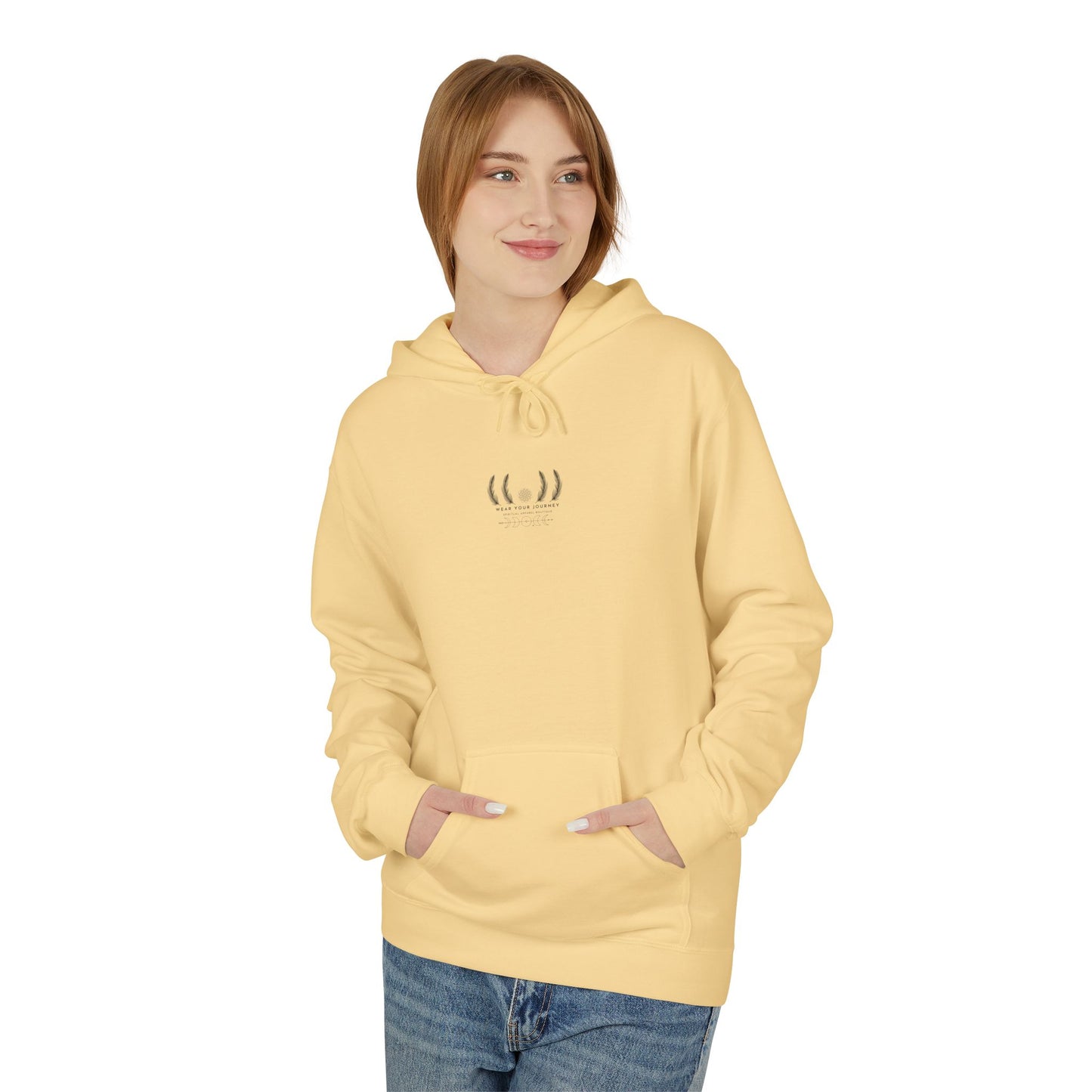 Unisex Fleece Hoodie - Feel the Love Connection, Cozy Outfit for Valentine's Day, Friendly Gift for Any Occasion, Relationship Goals