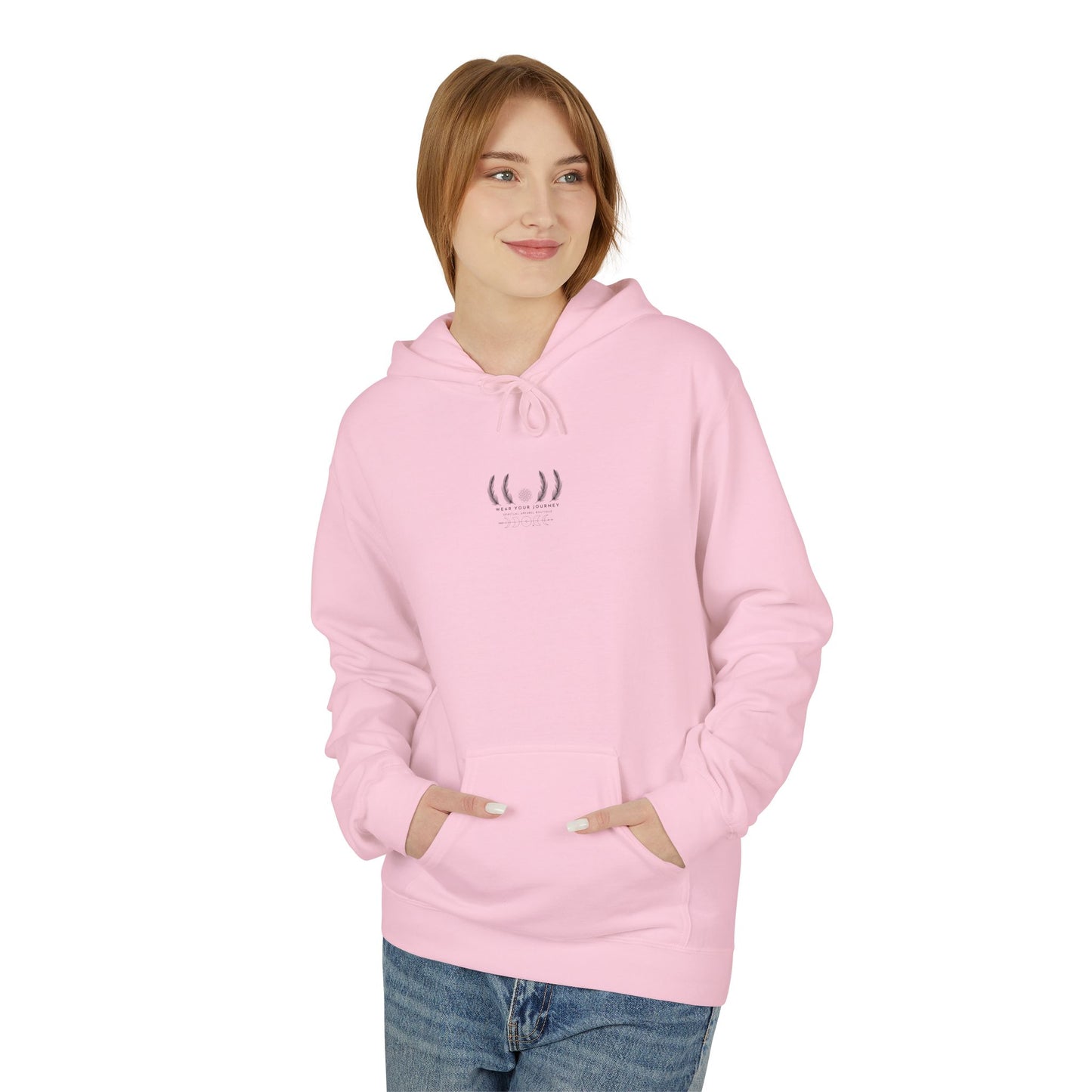 Unisex Fleece Hoodie - Feel the Love Connection, Cozy Outfit for Valentine's Day, Friendly Gift for Any Occasion, Relationship Goals