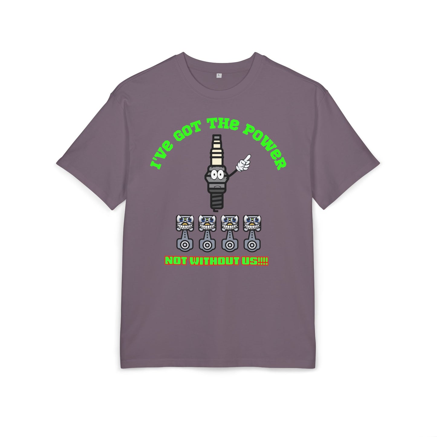 Unisex Oversize Tee - "I've Got The Power" Funny Graphic T-Shirt, Casual Wear, Gift for Mechanics, Engineering Humor Shirt, Birthday Present