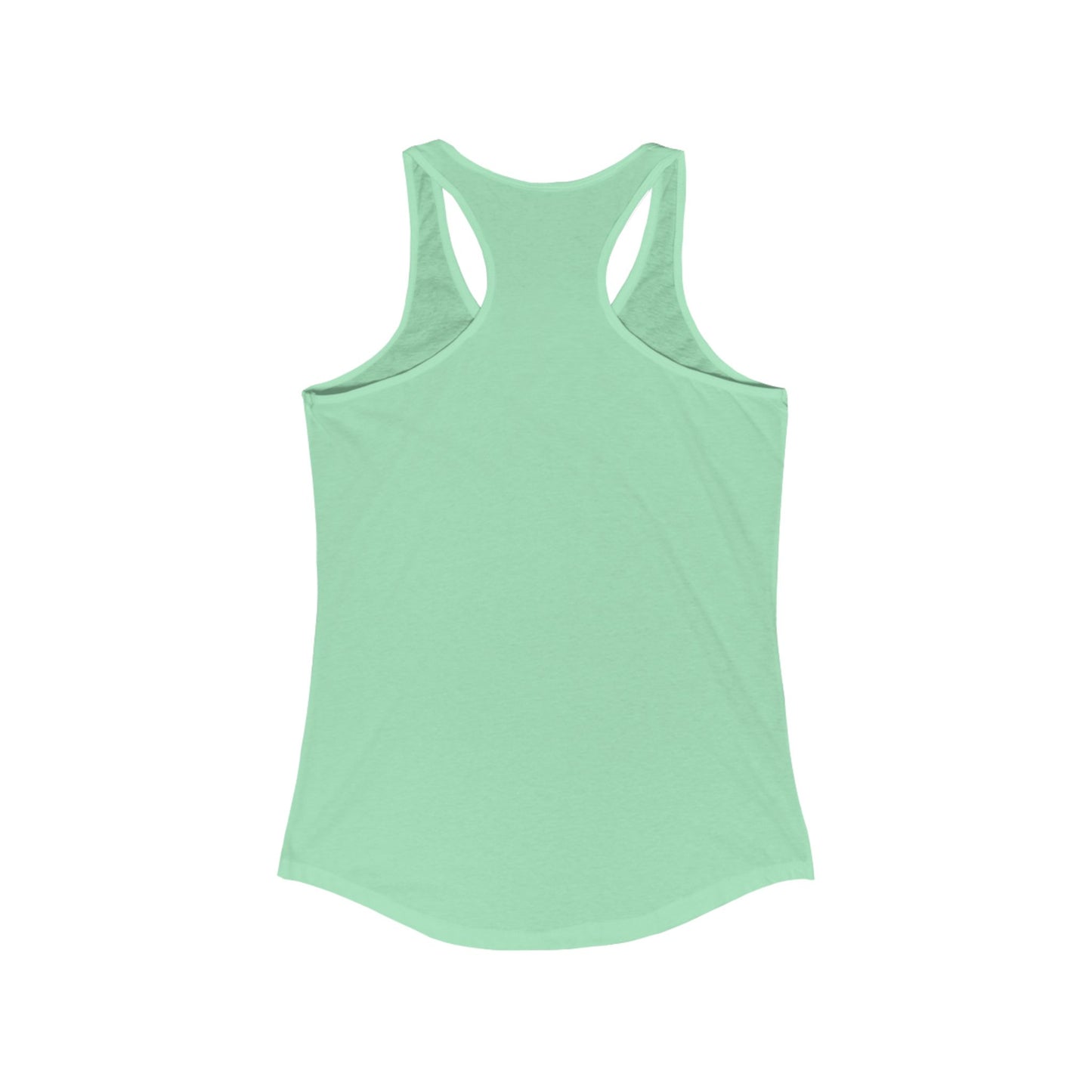 Colorful Inspirational Racerback Tank, Be Yourself Motivational Top, Women's Workout Shirt, Summer Activewear, Gift for Her