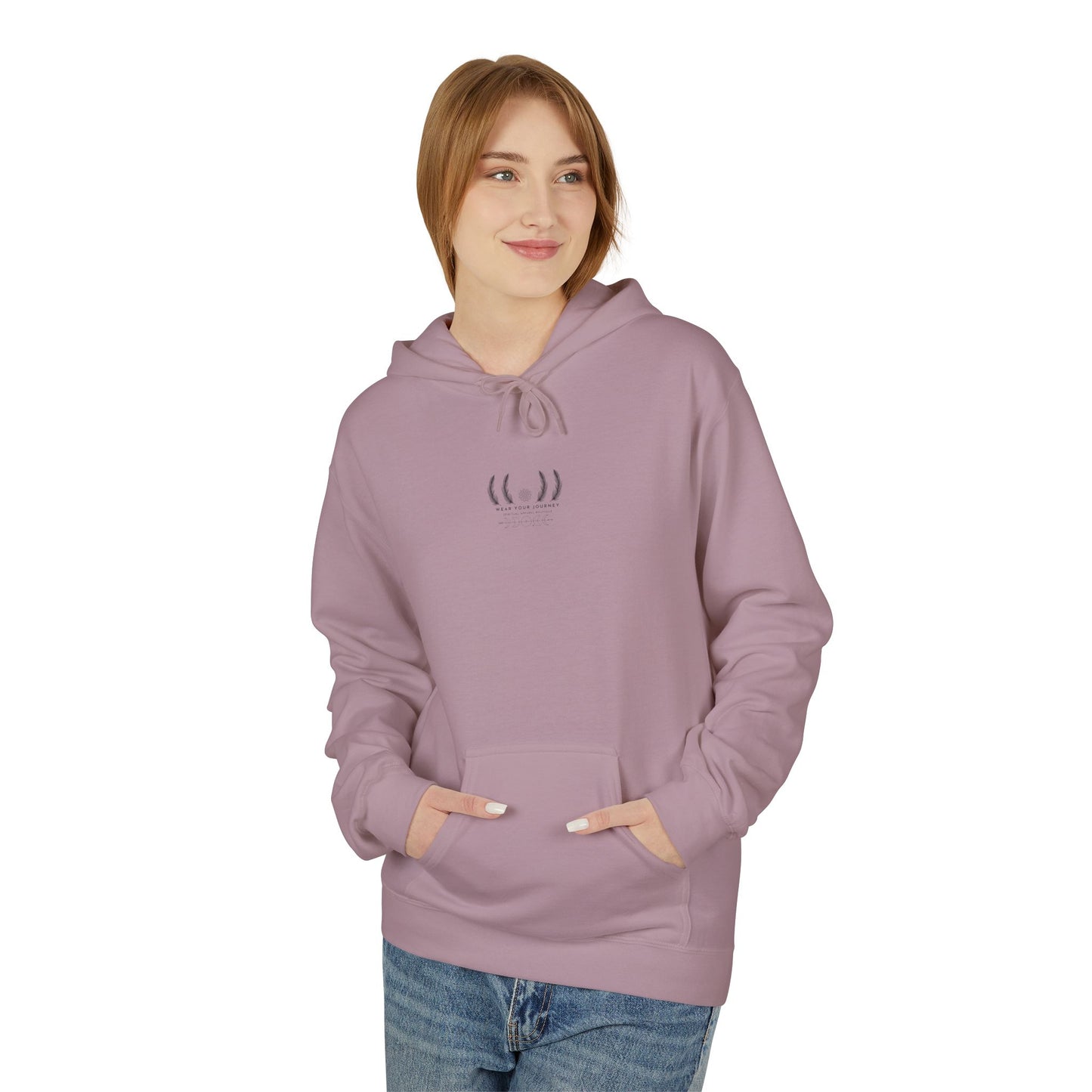 Unisex Fleece Hoodie - Feel the Love Connection, Cozy Outfit for Valentine's Day, Friendly Gift for Any Occasion, Relationship Goals
