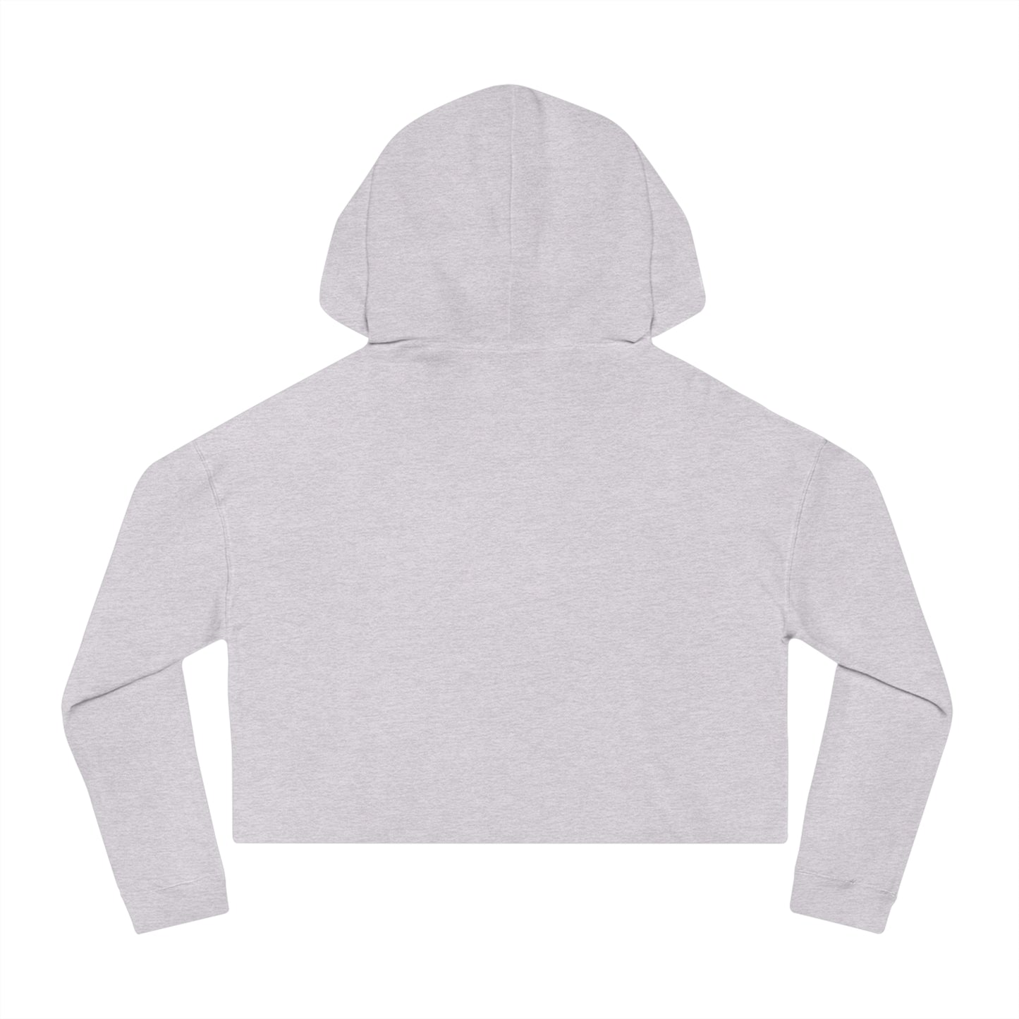 Romantic Cropped Hoodie - Feel the Love Connection, Casual Wear, Valentine’s Day Gift, Cute Women’s Sweatshirt, Everyday Style, Cozy Outfit