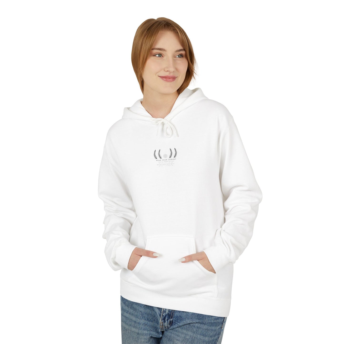 Unisex Fleece Hoodie - Feel the Love Connection, Cozy Outfit for Valentine's Day, Friendly Gift for Any Occasion, Relationship Goals