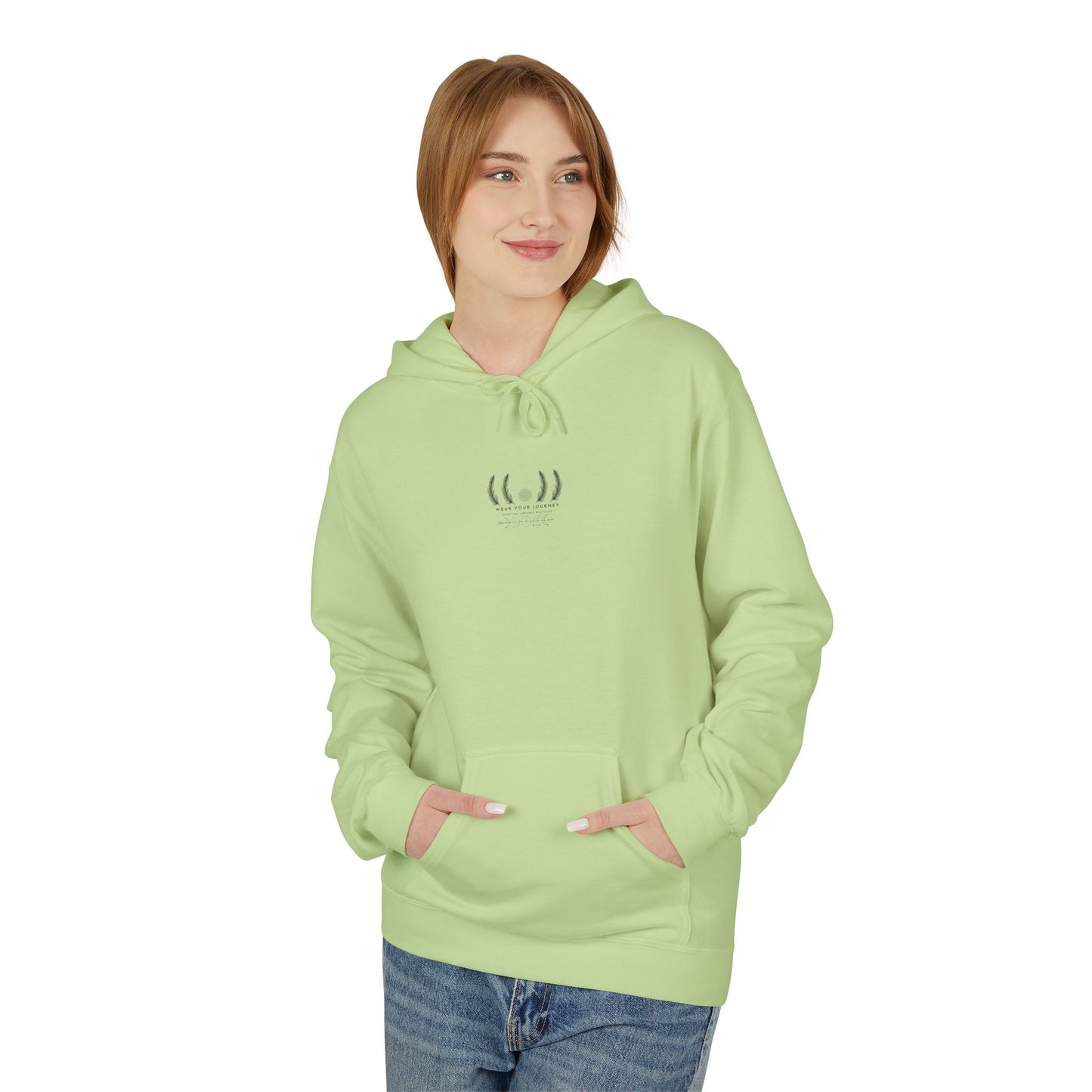 Unisex Fleece Hoodie - Feel the Love Connection, Cozy Outfit for Valentine's Day, Friendly Gift for Any Occasion, Relationship Goals