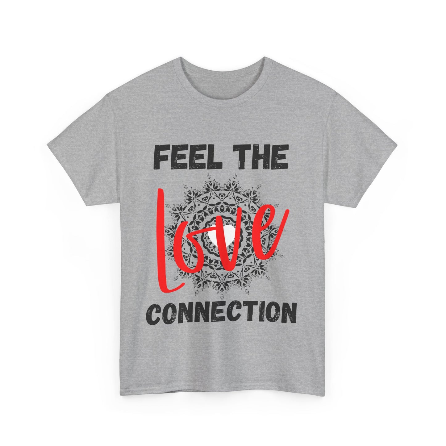 Feel the Love Connection Unisex Heavy Cotton Tee, Perfect for Valentine's Day, Gift for Couples, Comfortable Casual Wear, Romantic [...]