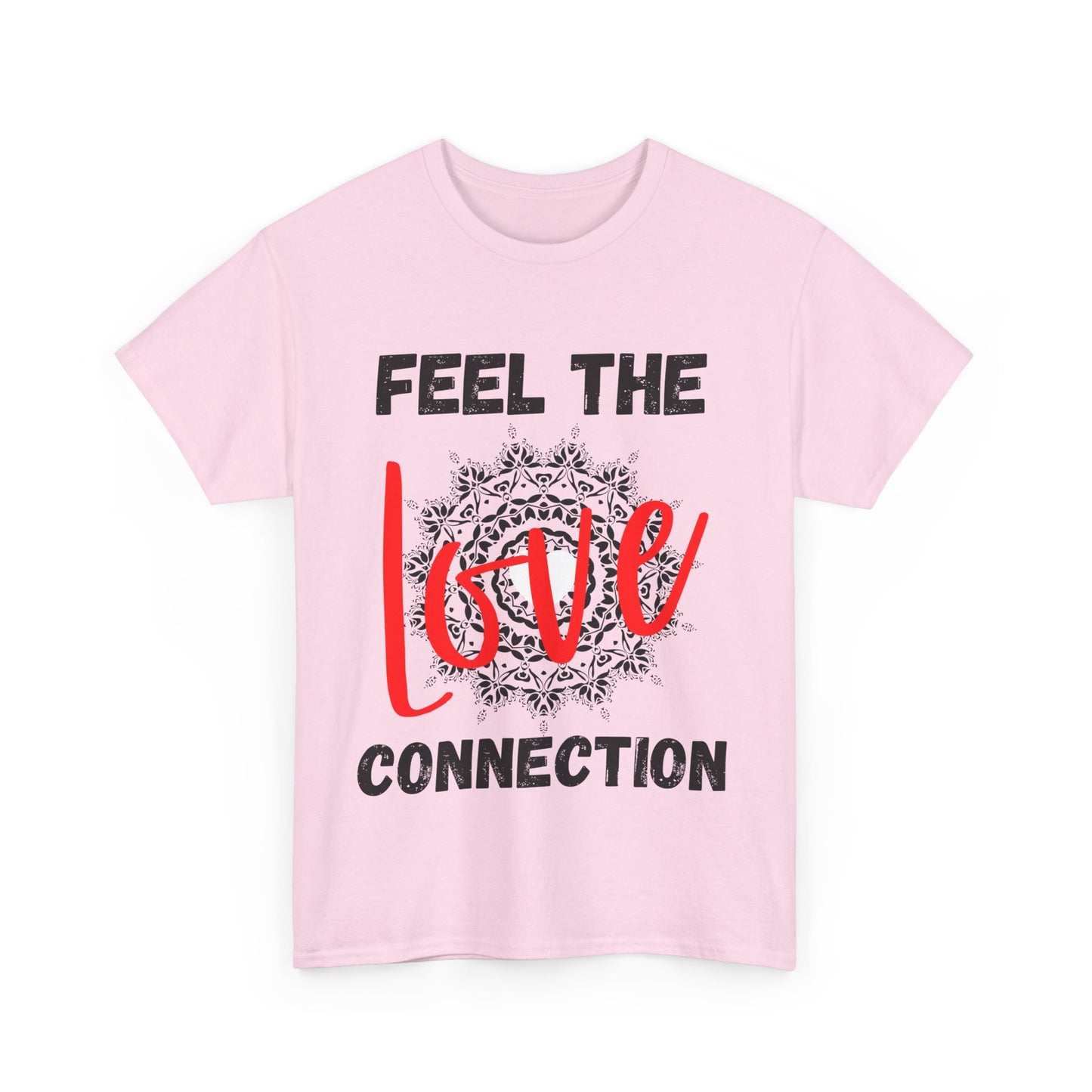 Feel the Love Connection Unisex Heavy Cotton Tee, Perfect for Valentine's Day, Gift for Couples, Comfortable Casual Wear, Romantic [...]