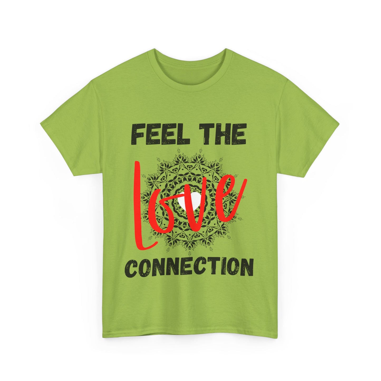 Feel the Love Connection Unisex Heavy Cotton Tee, Perfect for Valentine's Day, Gift for Couples, Comfortable Casual Wear, Romantic [...]