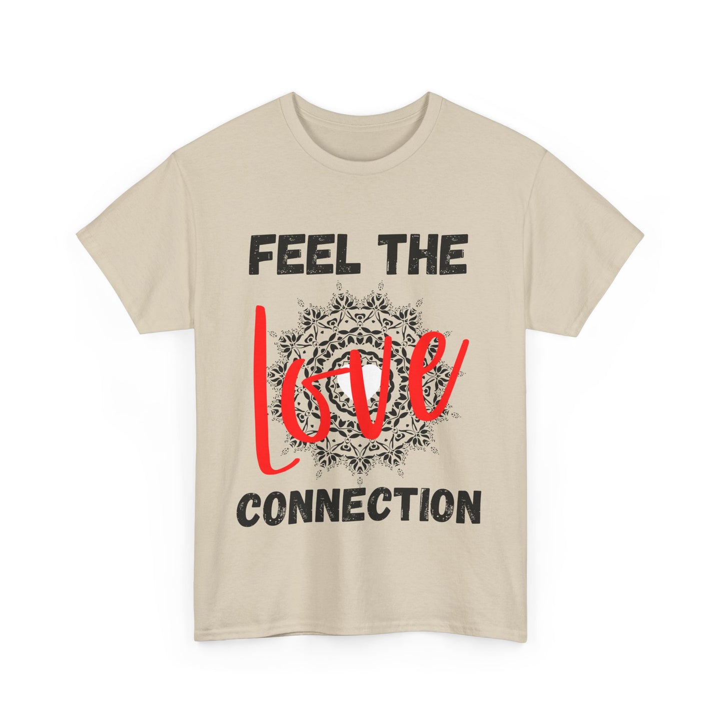 Feel the Love Connection Unisex Heavy Cotton Tee, Perfect for Valentine's Day, Gift for Couples, Comfortable Casual Wear, Romantic [...]