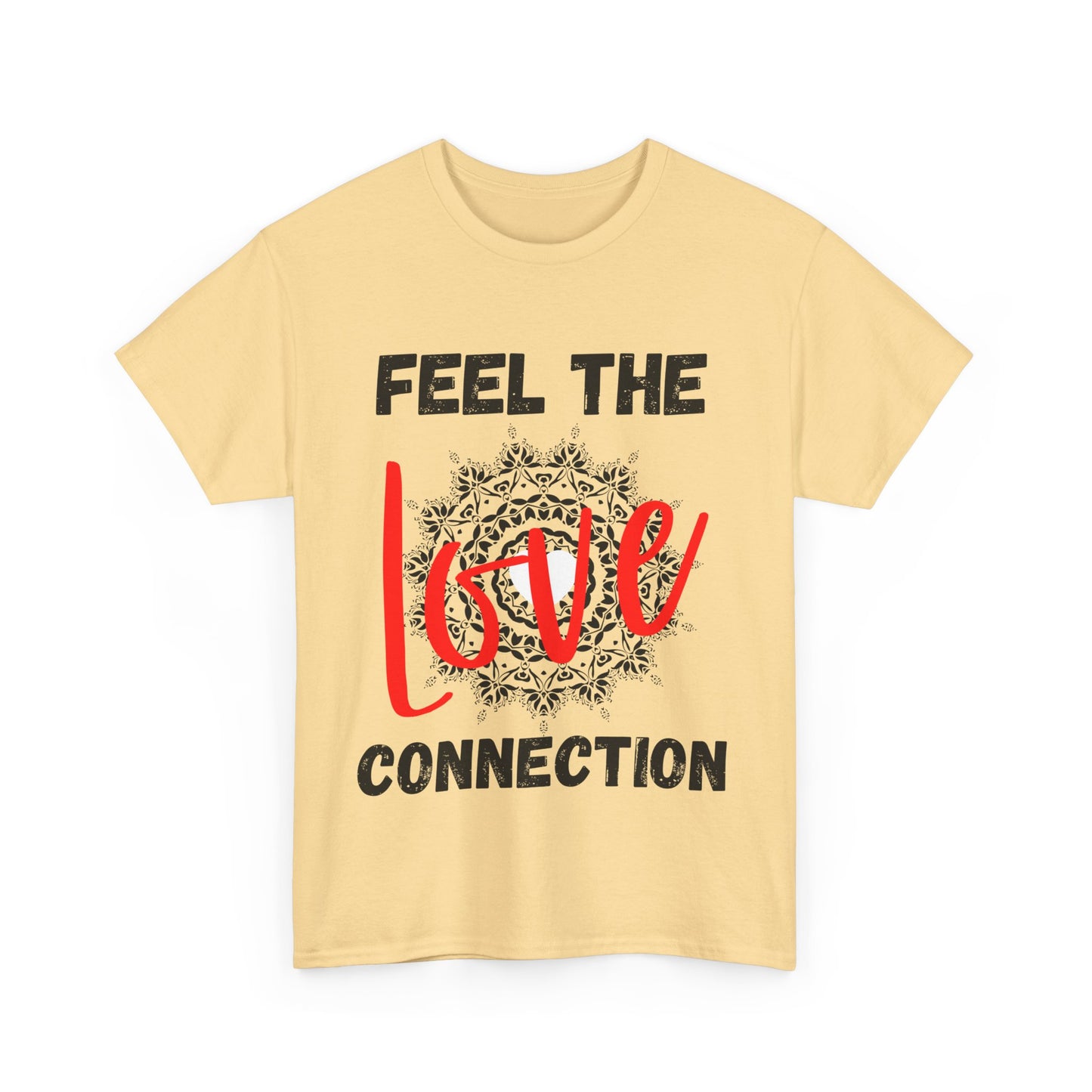 Feel the Love Connection Unisex Heavy Cotton Tee, Perfect for Valentine's Day, Gift for Couples, Comfortable Casual Wear, Romantic [...]