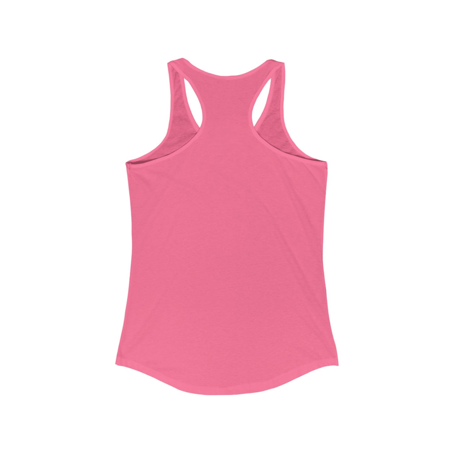 Colorful Inspirational Racerback Tank, Be Yourself Motivational Top, Women's Workout Shirt, Summer Activewear, Gift for Her