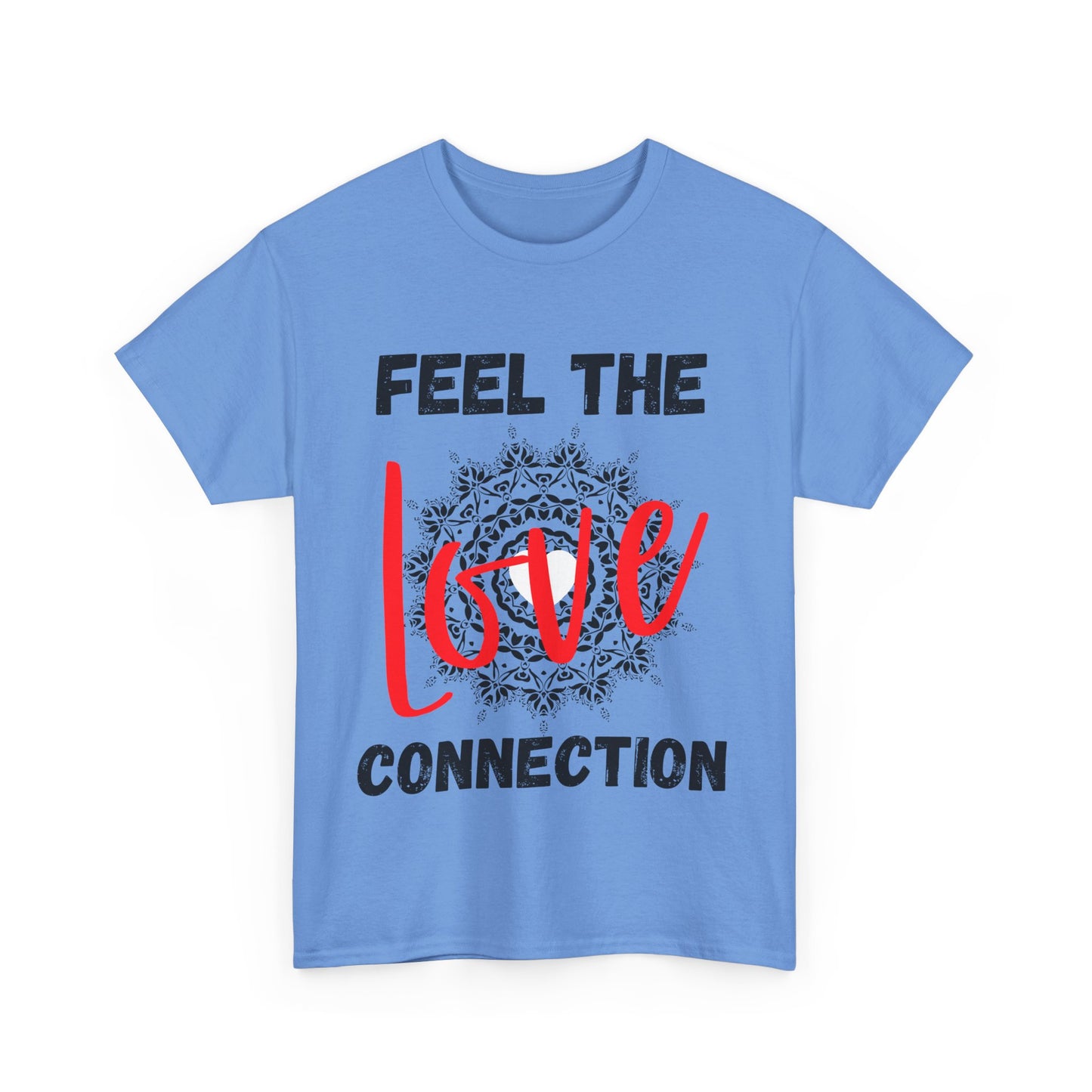 Feel the Love Connection Unisex Heavy Cotton Tee, Perfect for Valentine's Day, Gift for Couples, Comfortable Casual Wear, Romantic [...]