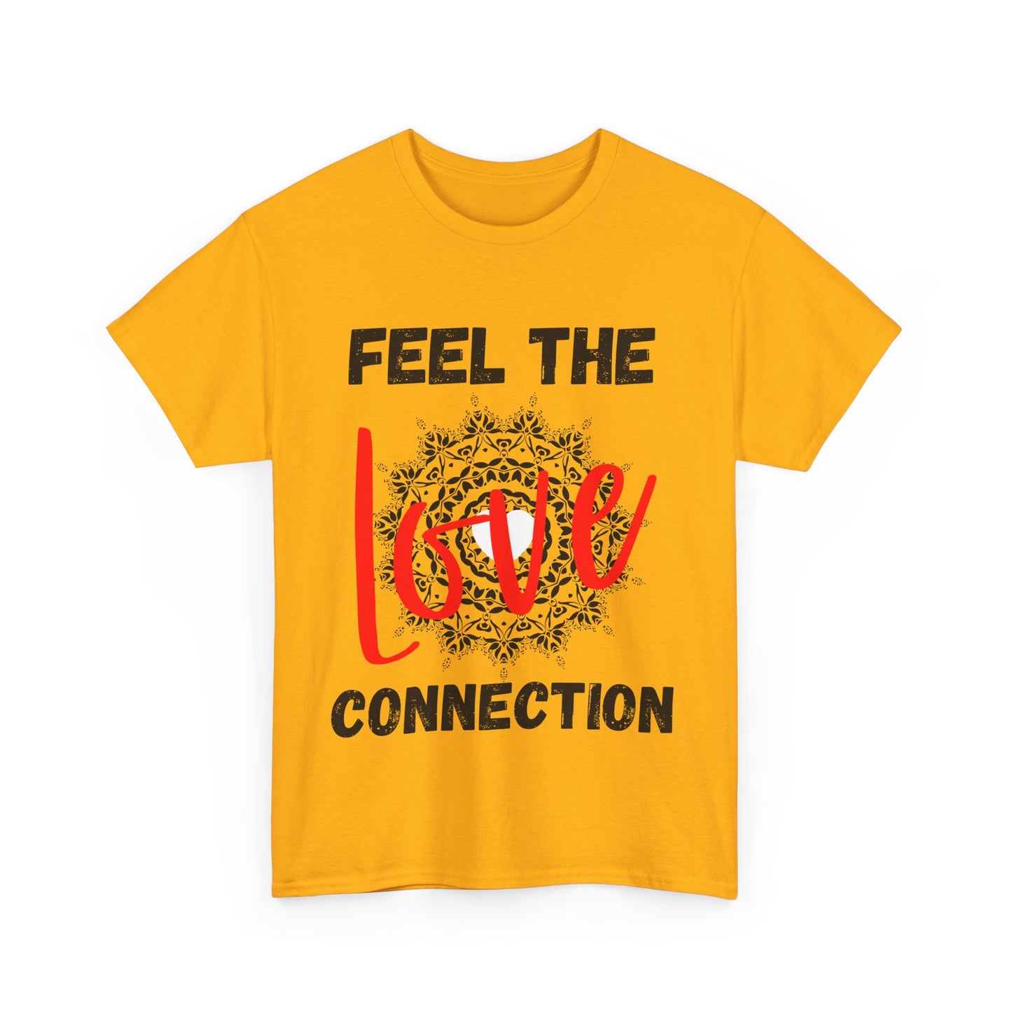 Feel the Love Connection Unisex Heavy Cotton Tee, Perfect for Valentine's Day, Gift for Couples, Comfortable Casual Wear, Romantic [...]