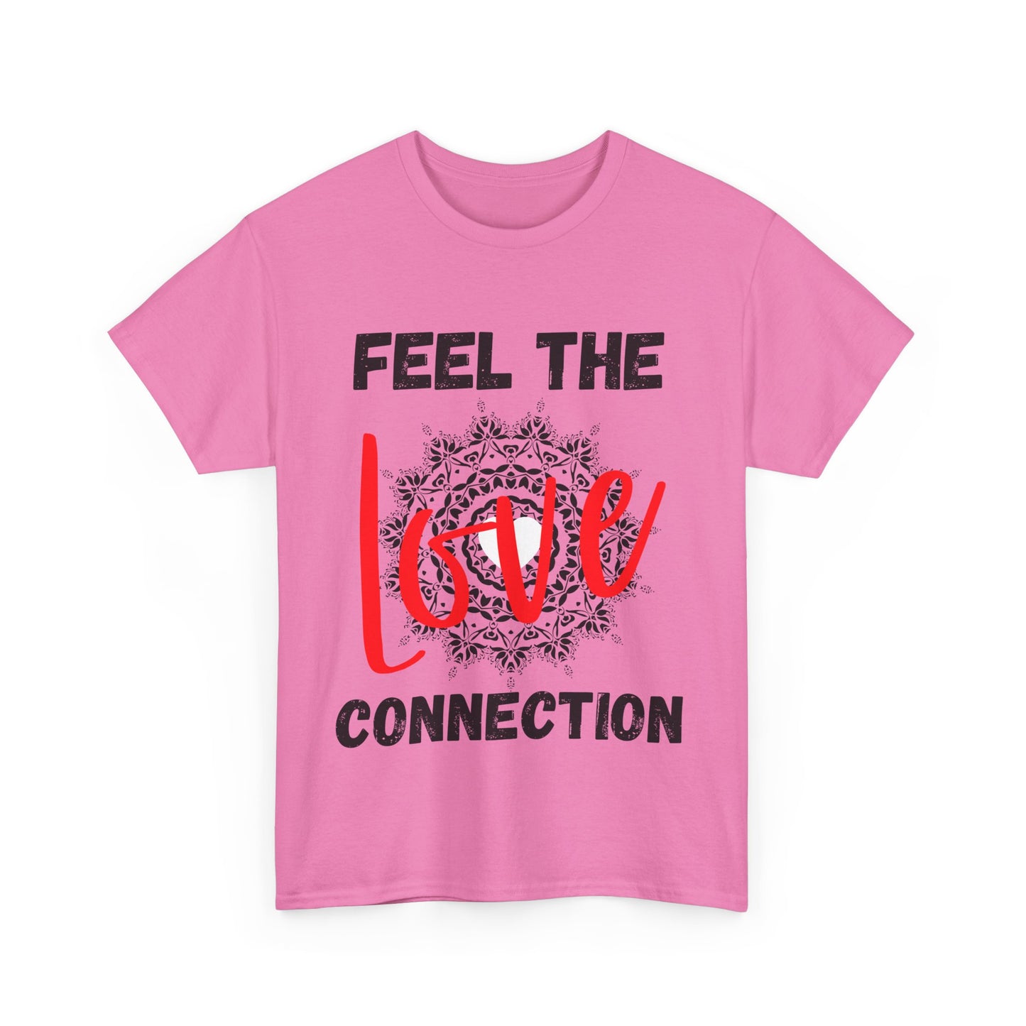 Feel the Love Connection Unisex Heavy Cotton Tee, Perfect for Valentine's Day, Gift for Couples, Comfortable Casual Wear, Romantic [...]