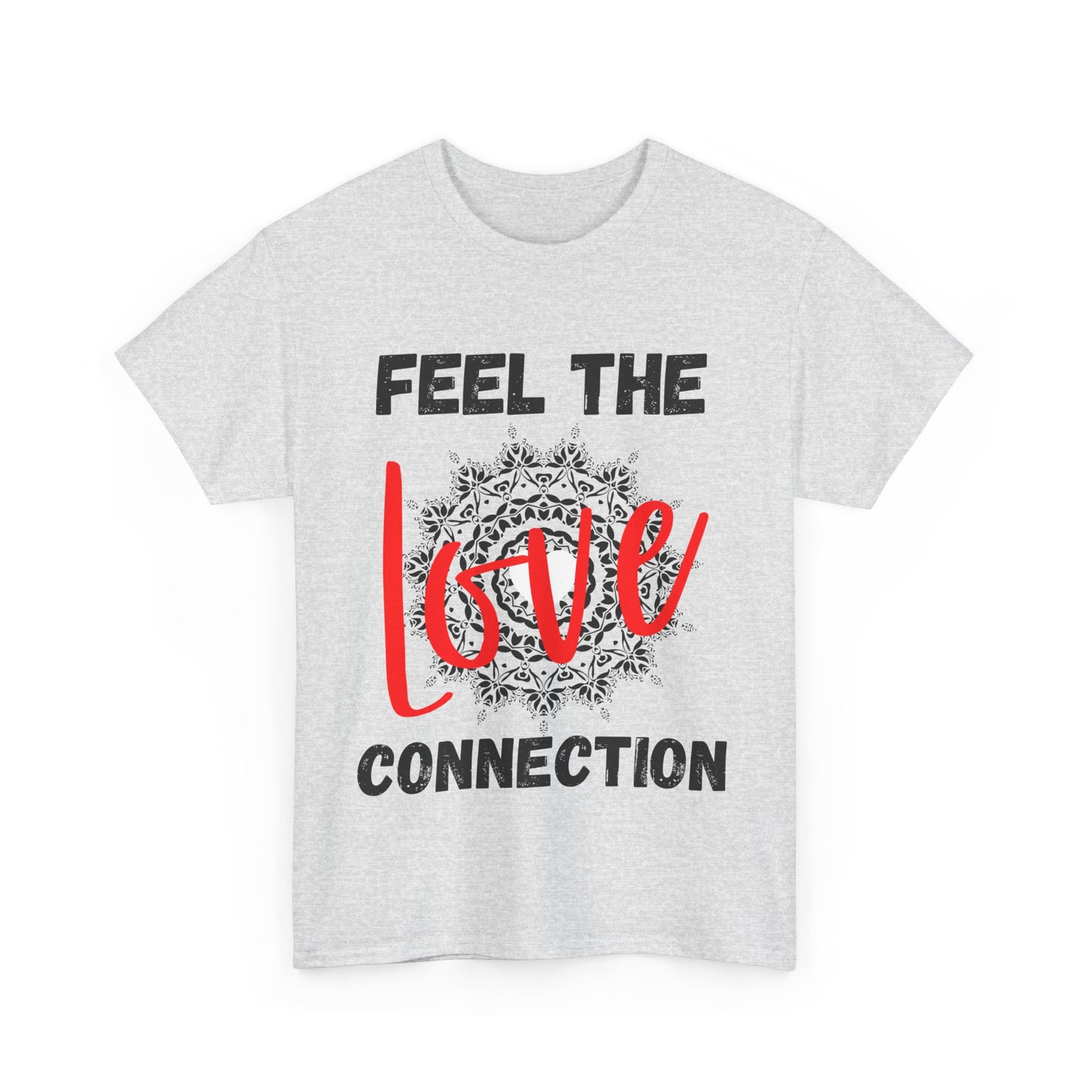Feel the Love Connection Unisex Heavy Cotton Tee, Perfect for Valentine's Day, Gift for Couples, Comfortable Casual Wear, Romantic [...]